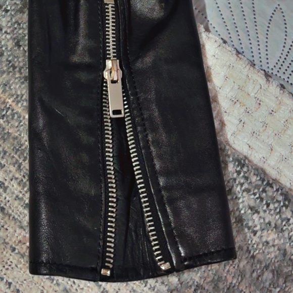 Barney’s Original Leather Moto Jacket - Picture 12 of 14